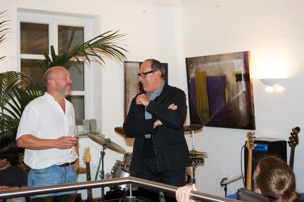 Vernissage "Johann Aumüller", 18. Oktober 2012 in der kost.bar