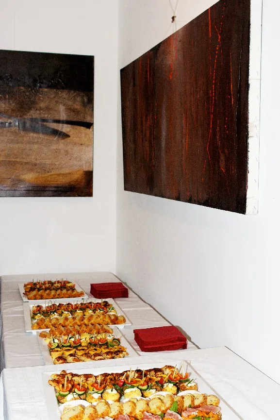 Vernissage "Johann Aumüller", 18. Oktober 2012 in der kost.bar