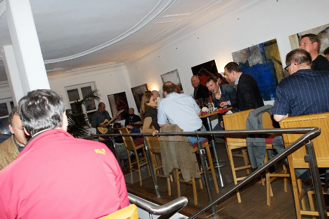 Vernissage "Johann Aumüller", 18. Oktober 2012 in der kost.bar