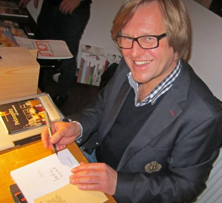 Buchpräsentation Klaus Ranzenberger: "Feinspitz im Innviertel", 20. März 2013 in der kost.bar