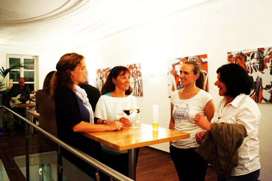 Vernissage Heinz Kasper: "Mannequin in Hà Noi", 14. Juni 2012 in der kost.bar