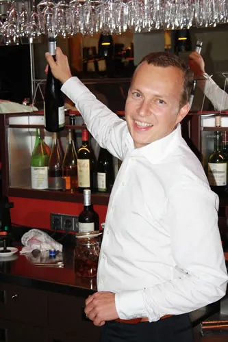 Weinauswahl in der kost.bar